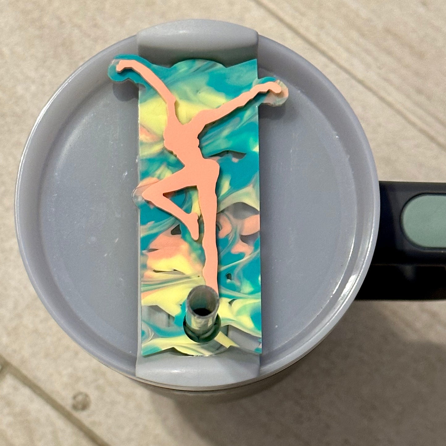 Acrylic Layered Stanley Tumbler Toppers