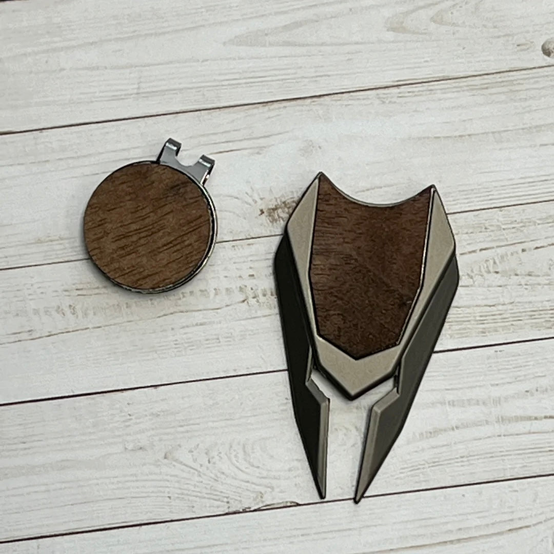 Golf Ball Divot Tool and Ball Marker
