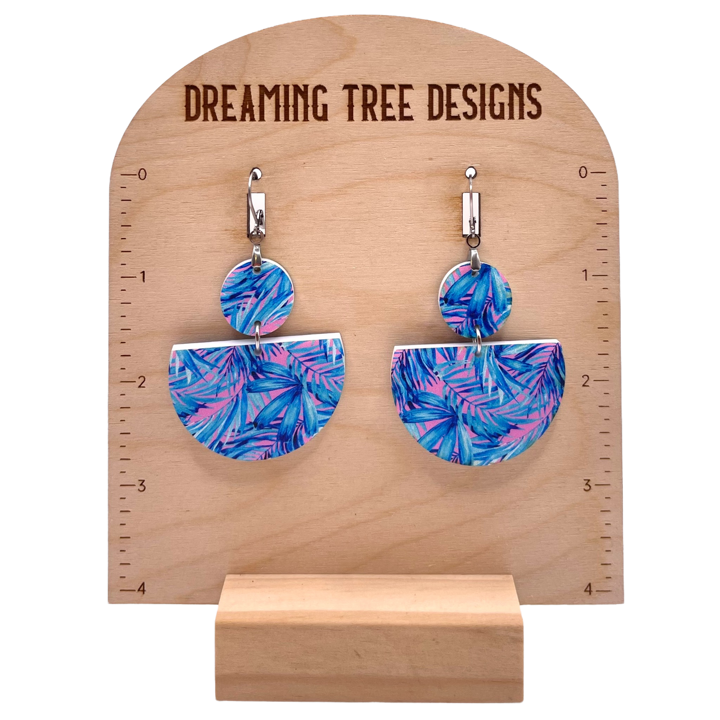 The Charleston Acrylic Dangle Earrings