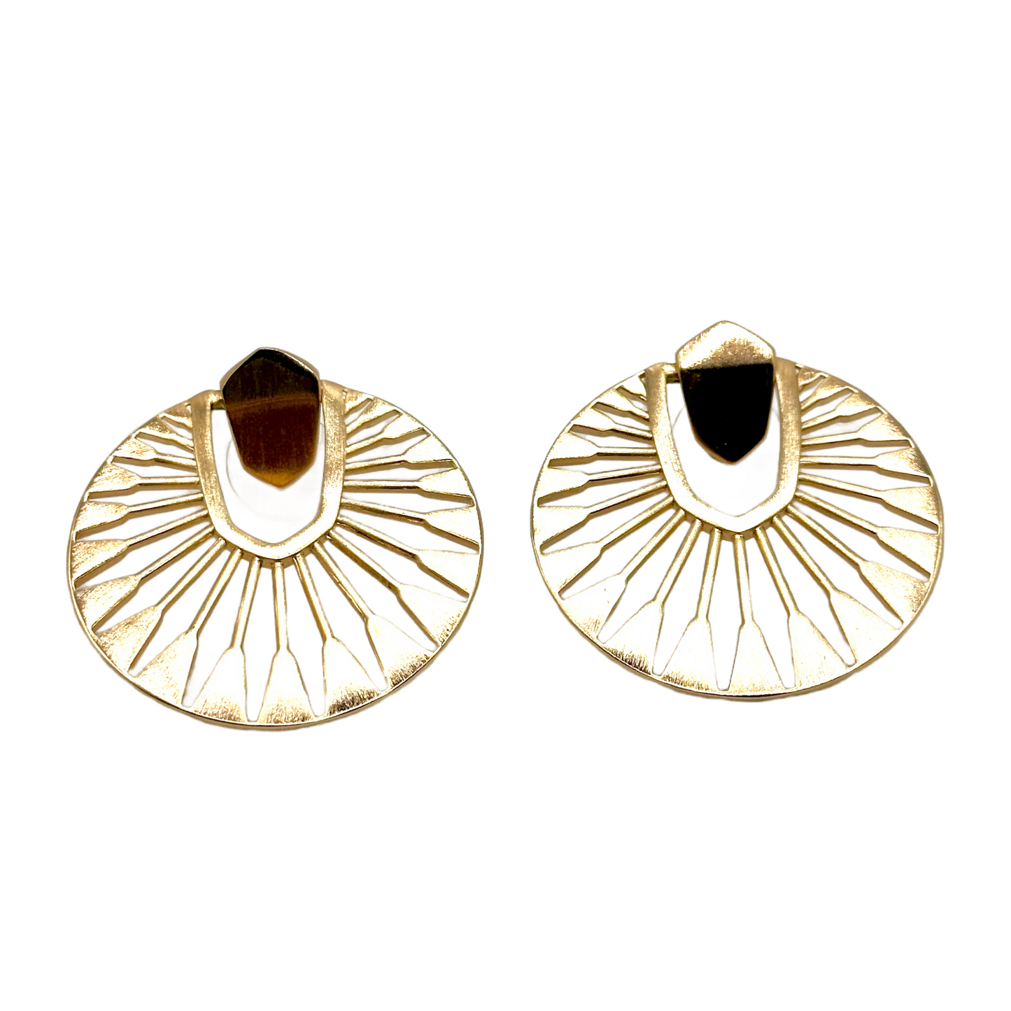 Kendra Scott Didi Sunburst Earrings pre-owned