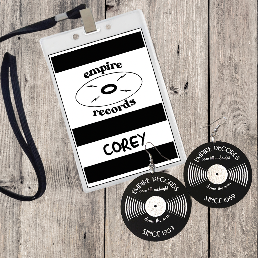 Empire records Acrylic Earrings Laser Cut