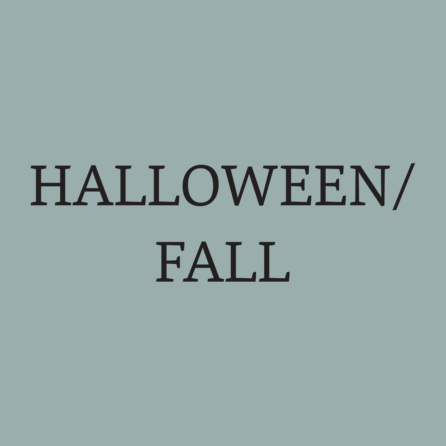 Halloween/Fall