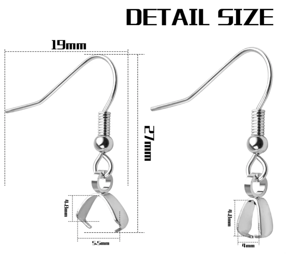 Dual Layer Shamrock Acrylic Earrings