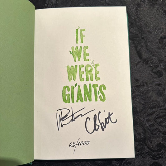 Signed Dave Matthews If We Were Giants book