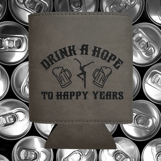 Drink A Hope Leatherette Standard Koozie