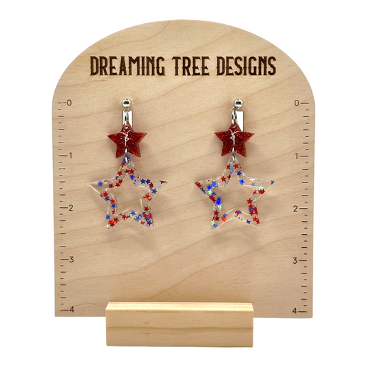 American Baby Acrylic Earrings