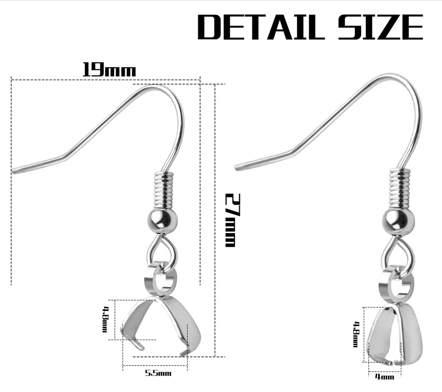 Acrylic Teardrop Firedancer Earrings