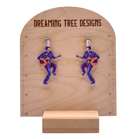 Dancing Dave Acrylic Earrings