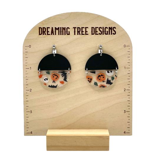 Halloween Medley Acrylic Earrings Laser Cut