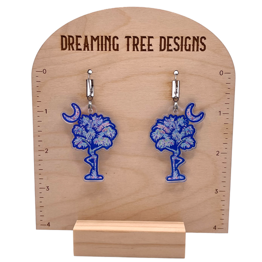 Lily Palmetto SC Firedancer Earrings