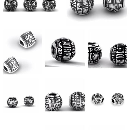 DMB Dave Matthews Band lyric Tour Beads