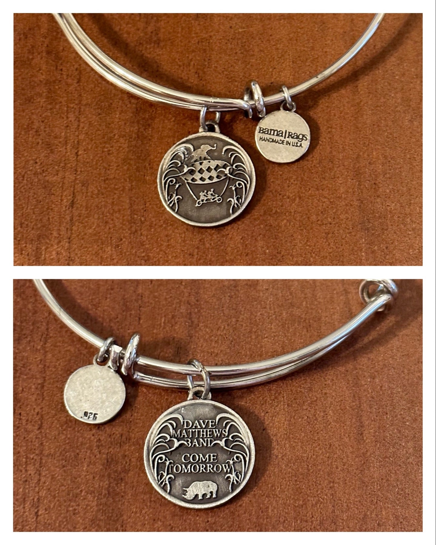 Dave Matthews Band Warehouse Official Charm Bracelets