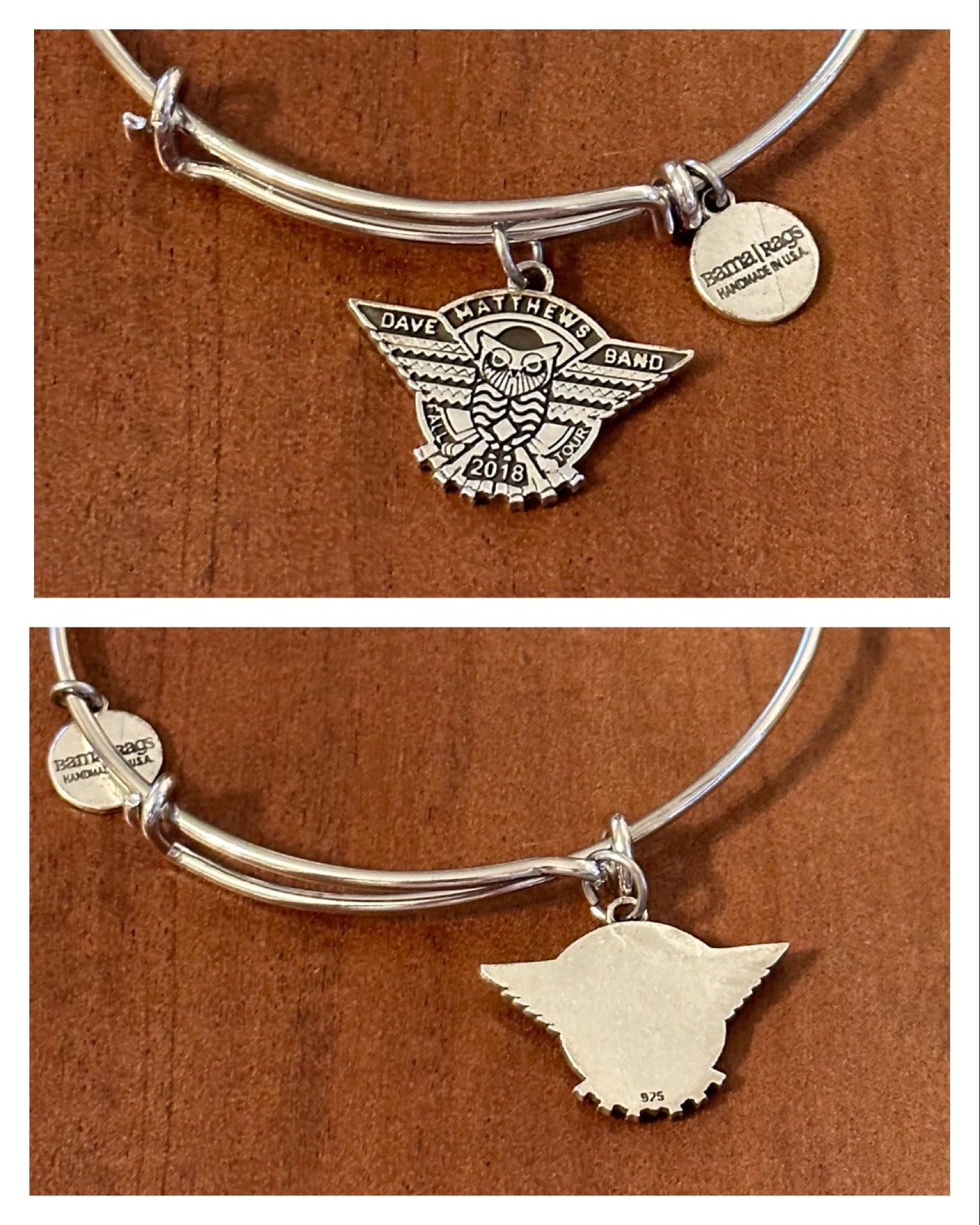 Dave Matthews Band Warehouse Official Charm Bracelets