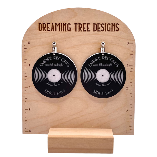 Empire records Acrylic Earrings Laser Cut