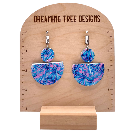 The Charleston Acrylic Dangle Earrings