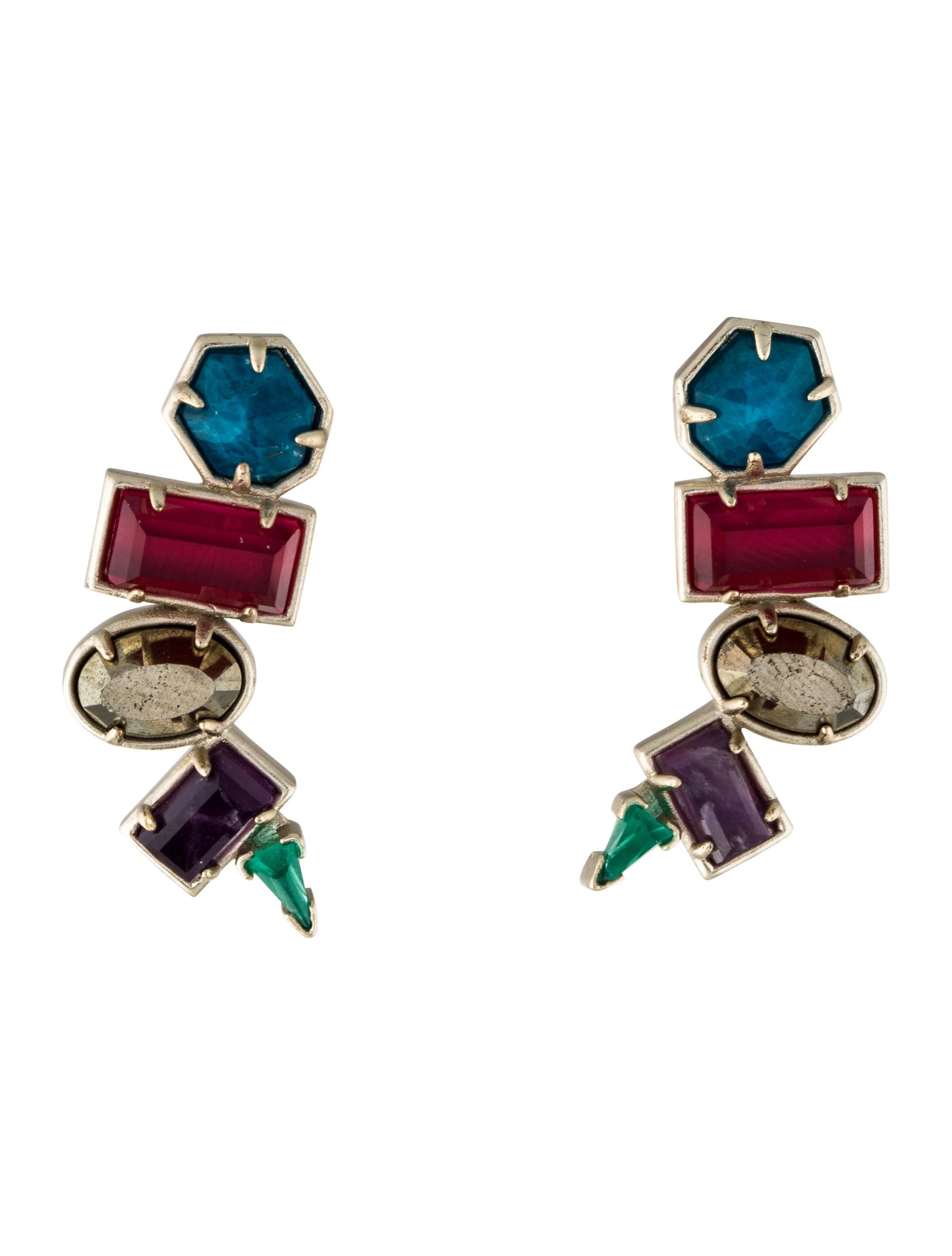 Kendra Scott Frankie Ear Climbers pre-owned