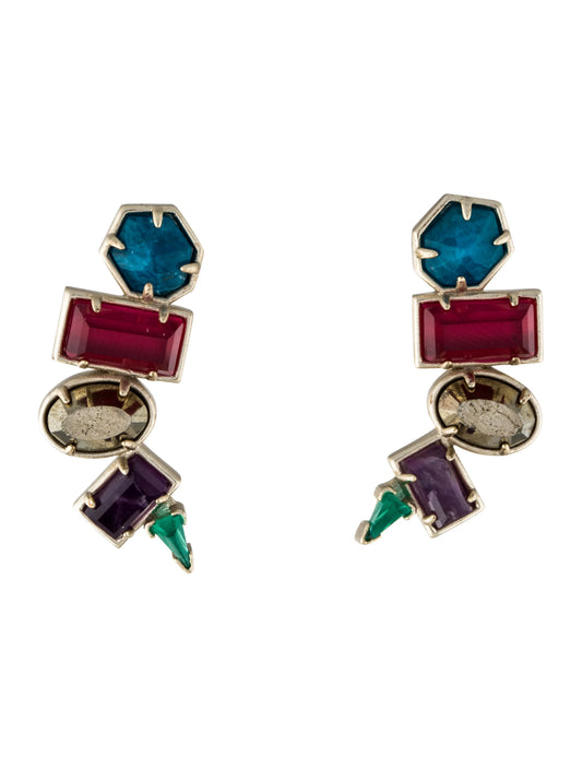 Kendra Scott Frankie Ear Climbers pre-owned