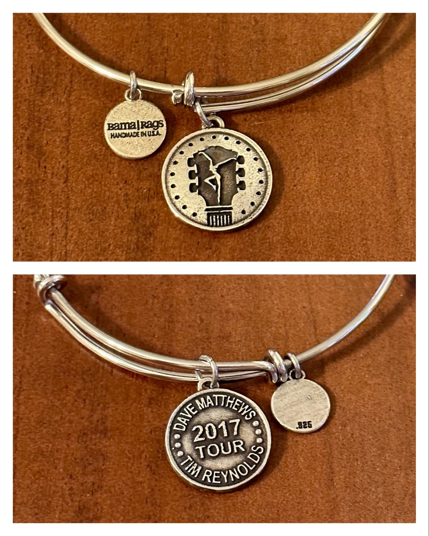 Dave Matthews Band Warehouse Official Charm Bracelets